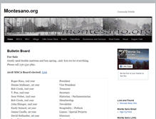 Tablet Screenshot of montesano.org